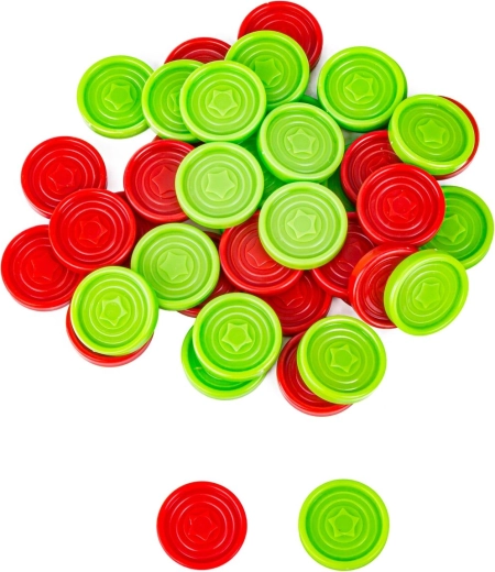 42 korong két színben