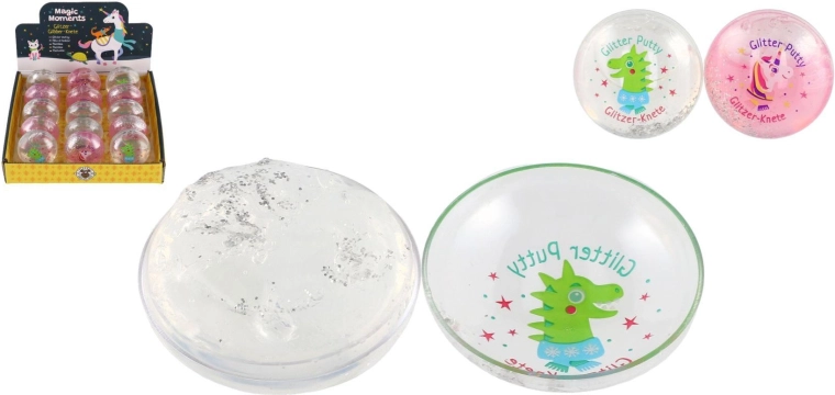 Csillámos unikornisos slime - 1 darab