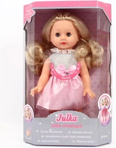 SmilyPlay interaktív sétáló baba Julka