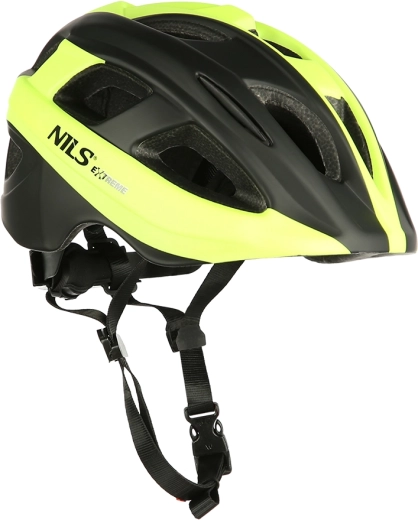 NILS Extreme MTV35J kerékpáros sisak limezöld – S (48–53 cm)