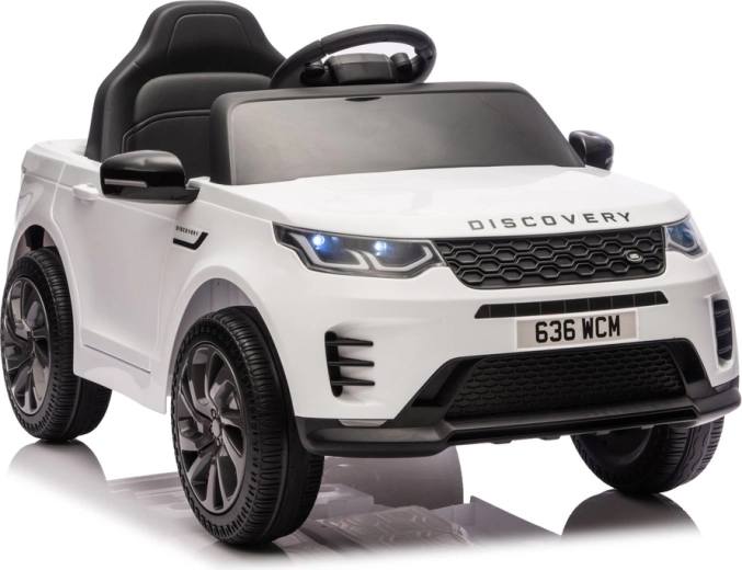 Elektromos kisautó LAND ROVER Discovery, fehér
