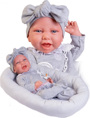 Antonio Juan Carla – élethű csecsemőbaba, 42 cm