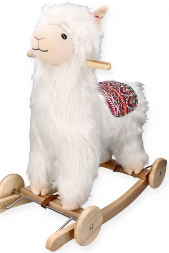 Hintázó alpaka kerekekkel