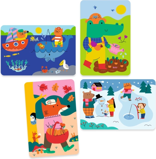 Négy évszak bájos jelenetekben