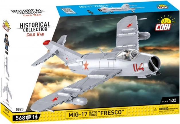 MiG-17 a Történelmi gyűjteményből COBI modell