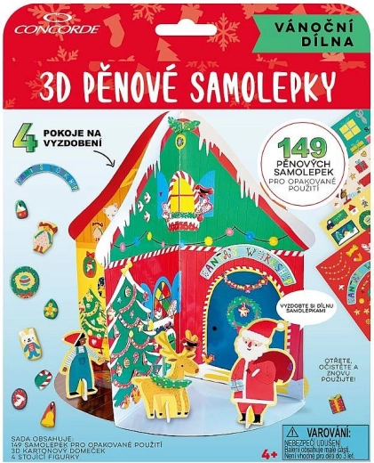 3D habszivacs matricák karácsonyi műhely CONCORDE