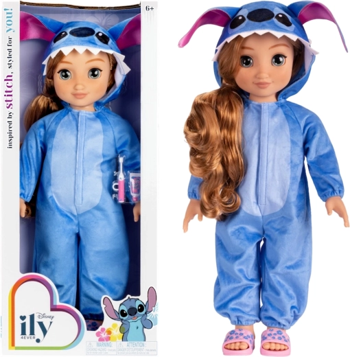 Disney ILY 4ever Stitch által ihletett divatbaba, 48 cm