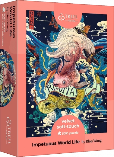Trefl puzzle Velvet Soft Touch: Az élet féktelen világa 500 darab (UFT)