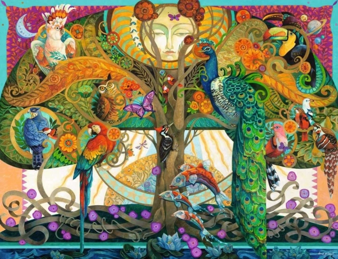 A világ teremtésének ötödik napja 2000 darabos puzzle Ravensburger