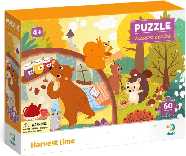 DODO puzzle Évszakok: Betakarítás ideje, 60 darab