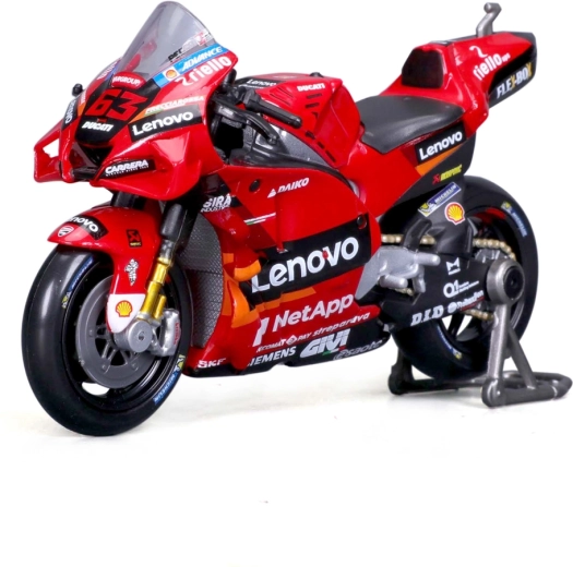 Ducati Lenovo Team 2022 Francesco Bagnaia motorkerékpár 1:18