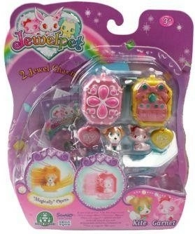 JewelPet készlet 2 aranyos figurával