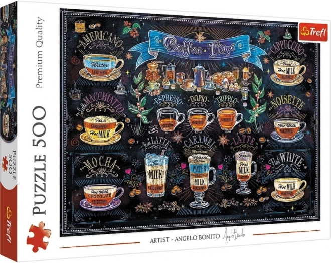 500 darabos puzzle – Kávészünet