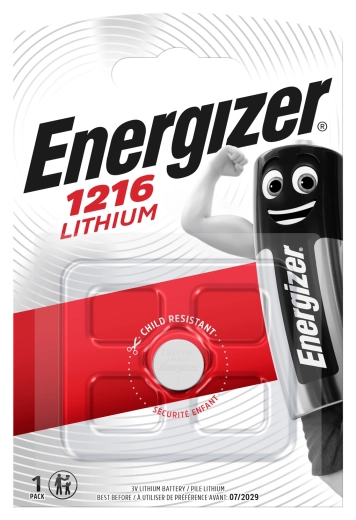 Lítium gombelem CR1216 ENERGIZER 3 V