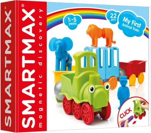 SmartMax az első állatos vonatom – mágneses építőjáték 22 db