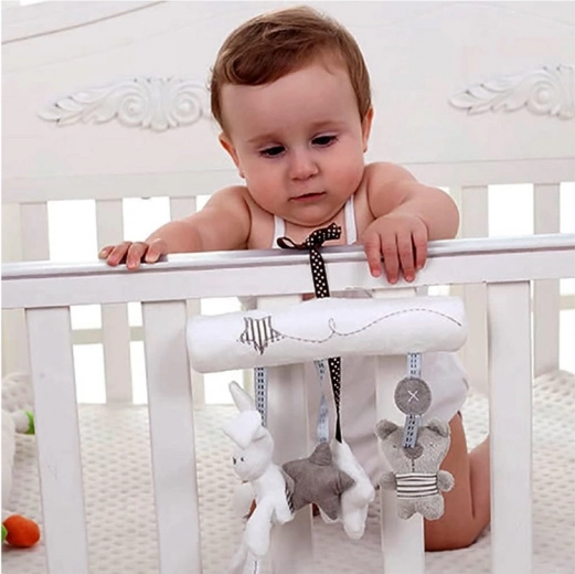 Egyszerű rögzítés babakocsira és kiságyra