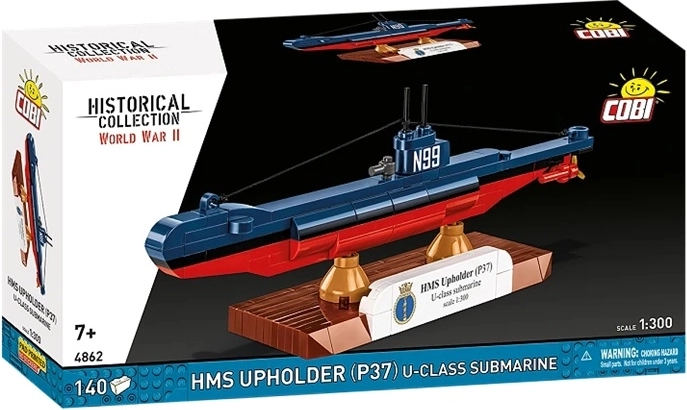 COBI Historical Collection WWII Royal Navy HMS Upholder (P37) tengeralattjáró 1:300