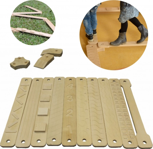 Masterkidz fa egyensúlyozó deszkák