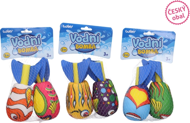 Vízi állatkák – vízbombák, 2 db, 17 cm