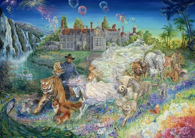 Puzzle Mesebeli esküvő 2000 darab