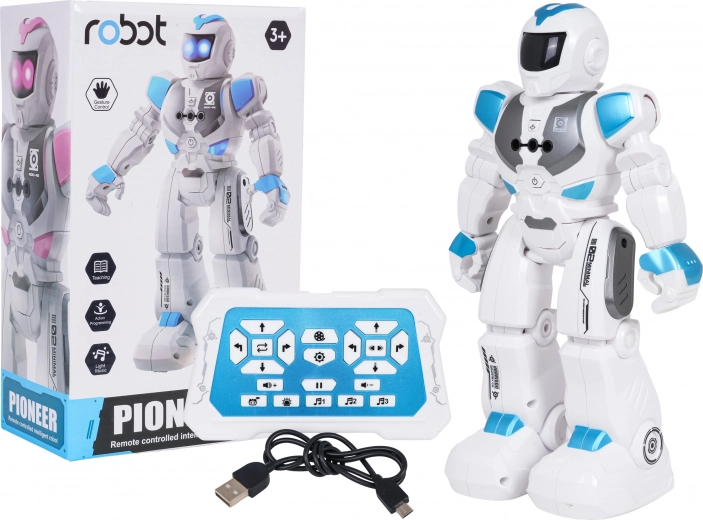 Interaktív robot Minimal 02 távirányítóval