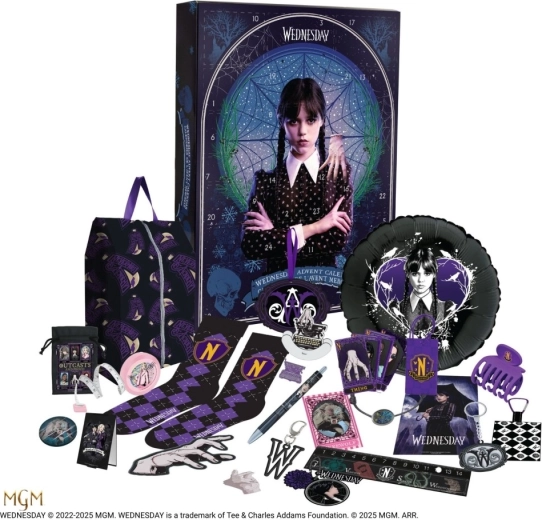 WEDNESDAY 2025 adventi naptár