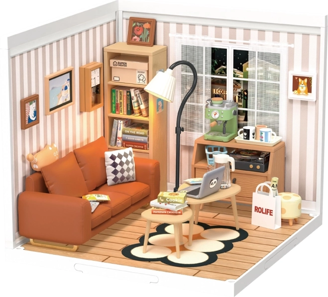 Rolife miniatűr házikó – meghitt nappali