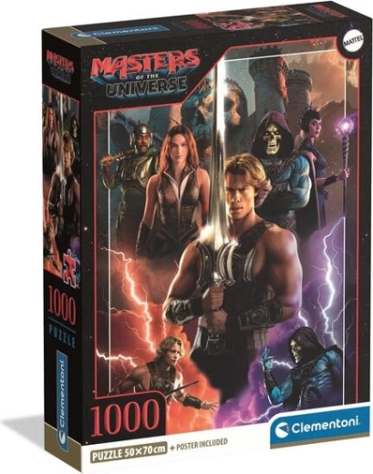 Kompakt puzzle – Masters of the Universe, 1000 darab