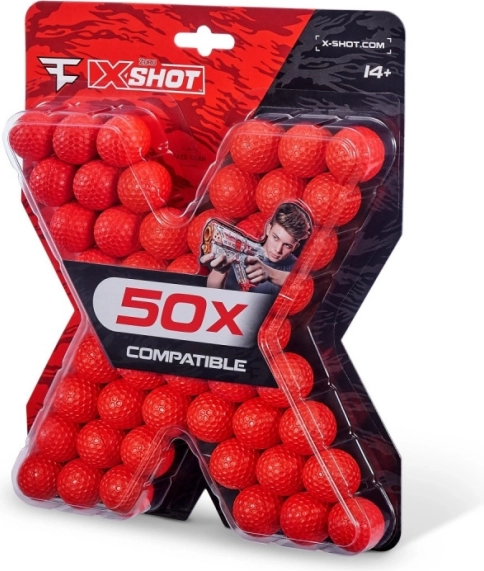X-Shot FaZe pótlabda habgolyók 50 db