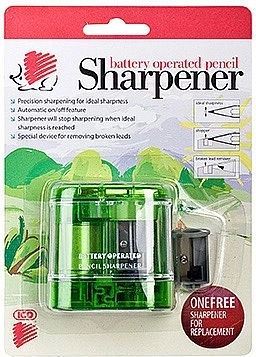 ICO Mini elemes elektromos hegyező, vegyes színek