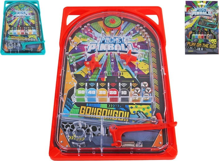 Gyermek mechanikus pinball 18 × 11 cm - 1 db