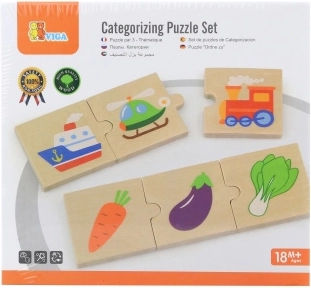 VIGA fa logikai kirakó, 24 darab