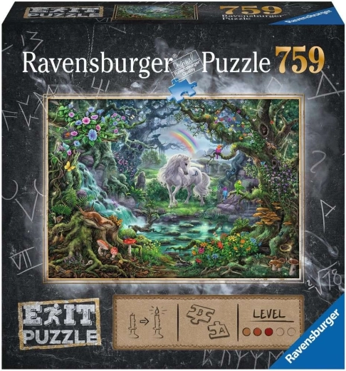 Ravensburger puzzle Exit: Egyszarvú 759 db