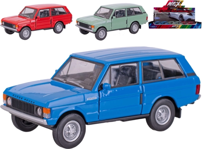 Fém Land Rover Range Rover 1970 modell visszahúzós mechanizmussal, Welly
