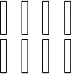 Jamara szerelőcsap 2 × 11 mm kerék rögzítéséhez - 1 darab