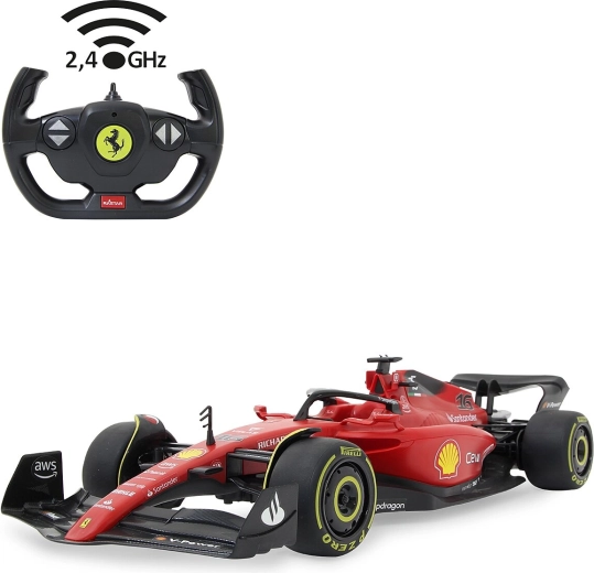 JAMARA Ferrari F1-75 távirányítós modell 1:12, piros