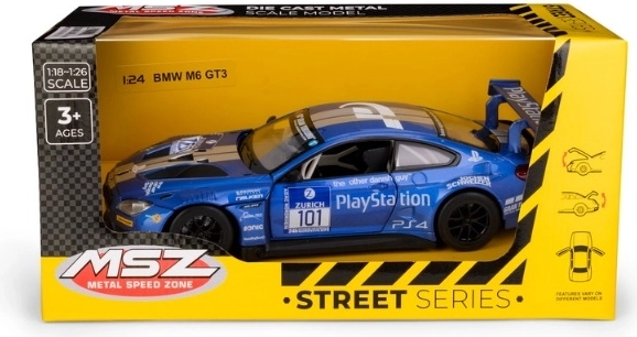 BMW M6 GT3 autómodell 1:24 méretarányban