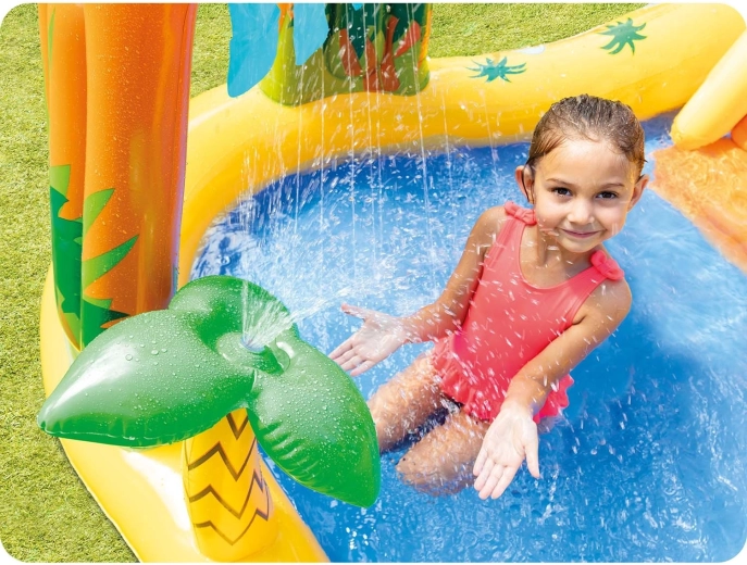 Vízpermet frissítéshez és szórakozáshoz