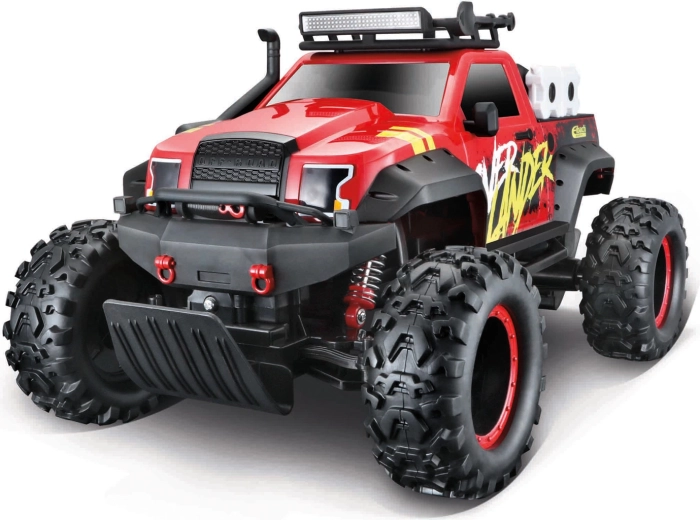 Maisto RC Overlander piros távirányítású terepjáró modell