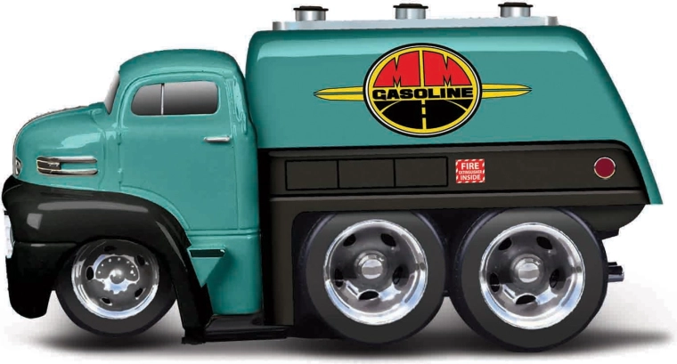 Maisto Work Rigs 1950 Ford COE tartálykocsi