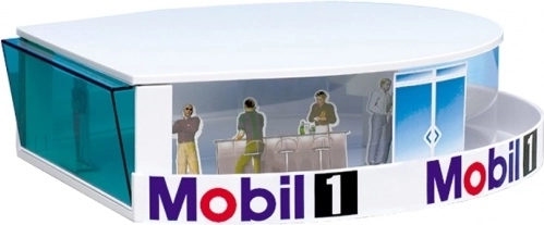 Épületek – sajtóközpont bővítés erkéllyel 1:32