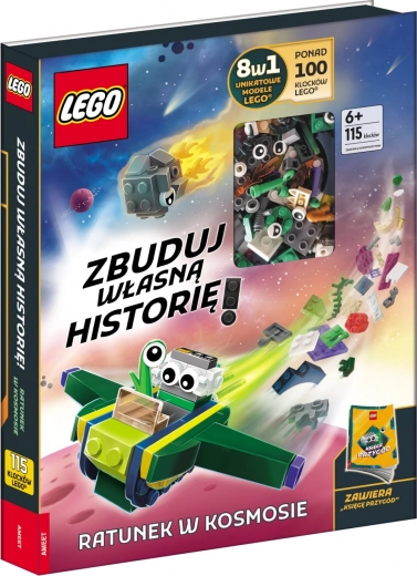 LEGO Master Brand – mentőakció az űrben (könyv és építőkészlet)