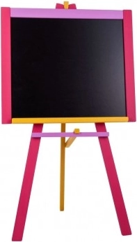 Állványos tábla bükkfából 100 × 56 cm – Rózsaszín