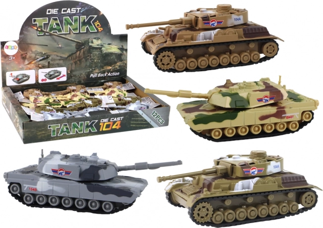 Alumínium tank súrlódásos meghajtással különféle színekben