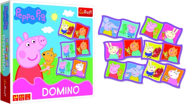 Trefl Peppa malac dominó