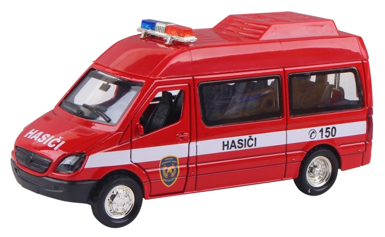 Tűzoltóautó visszahúzós meghajtással 1:36