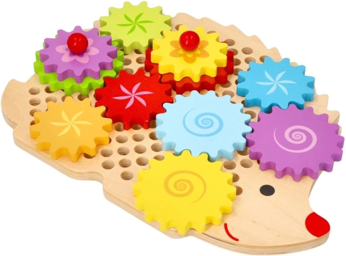 Fa sündisznó fogaskerekekkel LELIN