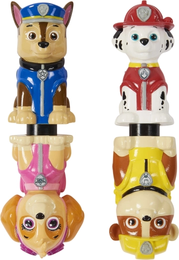 Jól látható színek és kedvelt PAW PATROL figurák
