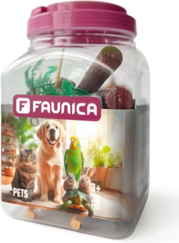 30 db-os háziállat figura és kiegészítő készlet