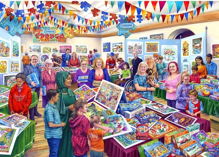 GIBSONS puzzle Fesztivál – 1000 darab
